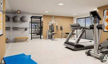 Imagem 2: Apartamento com 2 dormitórios à venda, 55 m² por R$ 334.223,74 - Jardim Guairacá - Pinhais