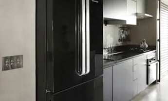 Imagem 2: Belo apartamento com varanda 74 m2 a.u - 1 dormitório - 1 suíte - 1 vaga - R. Paim - Bela