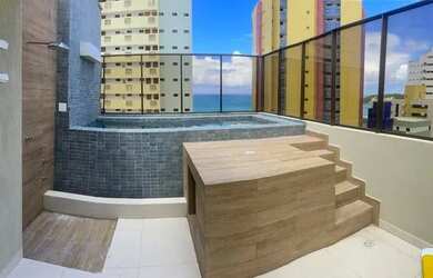 Imagem 4: Cobertura Duplex - Apartamento Totalmente Mobiliado em Ponta Negra - Três Suítes - 185m²