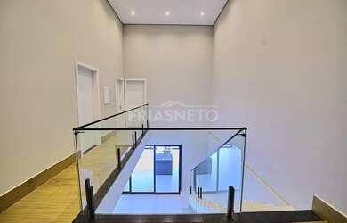 Imagem 3: Casa para locação no Condomínio Ondas em Piracicaba Recém Construída