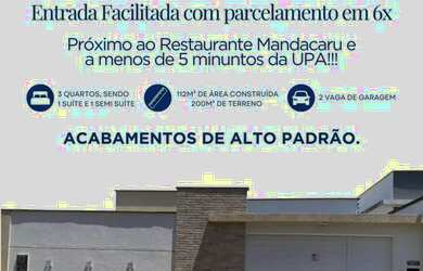 Imagem: Casa NOVA no Araçagy com Entrada Facilitada