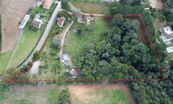 Imagem 2: Chácara urbana Campo Largo, Sereia/Rondinha, 12.557m²,casa caseiro, asfalto, 20 min Parque