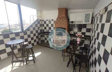 Imagem 2: Apartamento cobertura IMPECÁVEL de 100m² (50m² + 50m²) composto por 3 dormitórios sendo 1