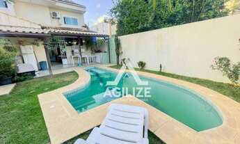 Imagem 4: Agilize Consultoria Imobiliária tem Excelente casa com 3 suítes e piscina no Jardim Guanab