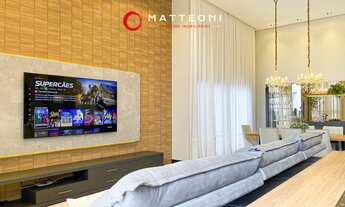 Imagem 2: Casa térrea de alto padrão recém construída no condomínio fechado Quinta do Lago