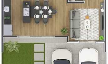 Imagem 5: Geminado para venda tem 105 metros quadrados no Iririú - Joinville - SC