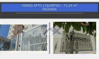 Imagem 4: Apartamento com 2 dormitórios à venda, 71 m² por R$ 261.000,00 - Residencial Miosótis - Ba