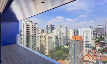 Imagem 3: Vila Olímpia 95m² com 2 vagas com uma vista maravilhosa