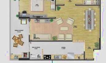 Imagem 2: Apartamento com 3 dormitórios à venda, 144 m² por R$ 653.000,00 - Aviação - Praia Grande/S