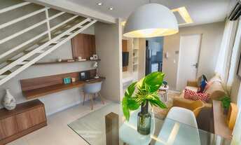 Imagem 5: A casa de condomínio duplex no bairro Vale do Gavião possui 100 metros quadrados