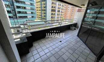 Imagem 2: Apartamento com 3 dormitórios à venda, 180 m² por R$ 690.000 - Tambaú - João Pessoa/PB