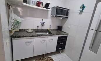 Imagem 5: Apartamento para venda tem 60 metros quadrados com 1 quarto em Aparecida - Santos - São Pa