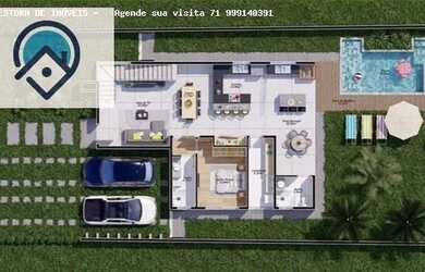 Imagem 2: Casa em Condomínio para Venda em Camaçari, Alphaville Litoral Norte, 4 dormitórios, 4 suít