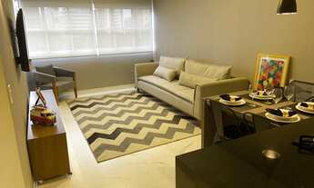 Imagem: Flat 2,dormitórios 58 m2. Decoração Nova