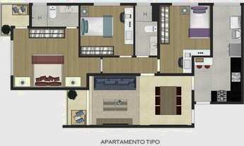 Imagem 2: Apartamento 3 Quartos com elevador - Europa - Contagem - Pronto para Morar