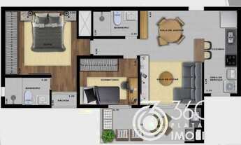 Imagem 5: Apartamento para Venda em Santo André, Parque das Nações, 2 dormitórios, 1 suíte, 2 banhei