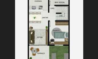 Imagem 7: Casa Duplex à venda no Condomínio Quintas das Alemedas