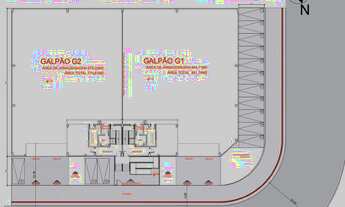 Imagem 7: Galpão/Depósito/Armazém para aluguel EM CONSTRUÇÃO com 774,61m² e pé direito 10,20m