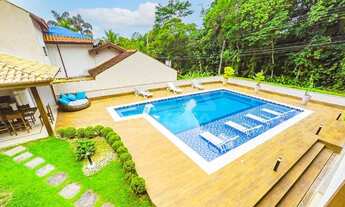 Imagem 5: CASA DE ALTO PADRÃO COM 825M² DE ÁREA CONSTRUÍDA, COM PISCINA COM CASCATA, COM 5 DORMITÓRI