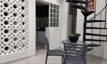 Imagem: Quarto individual masculino com frigobar