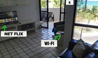 Imagem 2: Apto Beira MAr, 2/4, Piscina, WI-Fi. cod 004