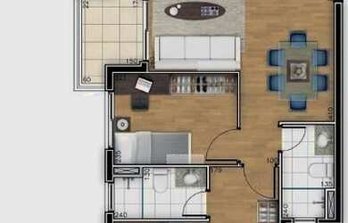 Imagem 4: COBERTURA com 3 dormitórios à venda por R$ 1.276.000,00 no bairro Bacacheri - CURITIBA / P