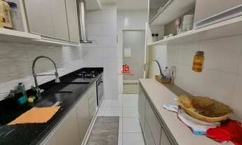 Imagem 3: Apartamento térreo com 3 quartos sendo 1 suíte, semimobiliado com 83,59m²