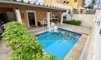 Imagem: Casa com área de lazer completa com 5 quartos