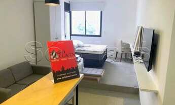 Imagem 6: Flat mobiliado com serviços, suíte com varanda e área de lazer completa no melhor bairro d