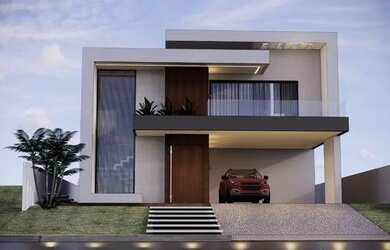 Imagem 2: Casa 3 Quartos sendo 1 Suíte Master Espaço Gourmet e Piscina Aquecida no Alphaville