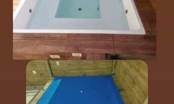 Imagem 3: Casa individual 3 quartos com 100 m² em lote 263m² todos com ar condicionado em Lagoa Sant