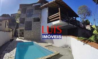 Imagem 2: Excelente casa com 7 dormitórios para alugar, 383 m² por R$ 6.500 + taxas/mês - Itaipu - N