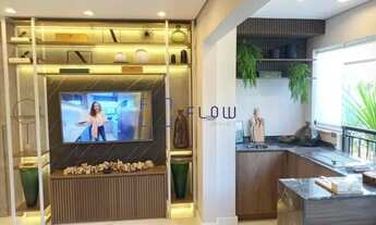 Imagem 4: Apartamento de 116m2, 3 dormitórios (1 suíte) com varanda gourmet e 2 vagas