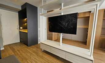Imagem 5: Studio novo semi mobiliado no 20º andar próximo ao Sesc Pompéia com ar condicionado e vist