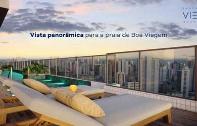 Imagem 3: Flat andar alto ao lado do Shopping Recife em Boa Viagem, próximo ao mar