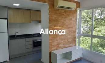 Imagem 4: Apartamento SEMI MOBILIADO para locação com 2 dormitórios, 2 banheiro e 1 vaga de carro no