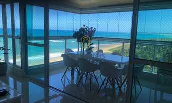 Imagem 2: Apto com 200 m2, 3/4 + dce, com 3 vagas. Edifício Pé na areia com ótima área de lazer