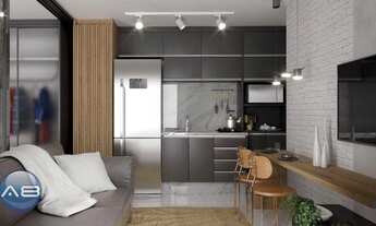 Imagem 4: Studio com 1 dormitório à venda, 28 m² por R$ 200.700,00 - Água Verde - Curitiba/PR