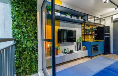 Imagem 6: Apartamento para venda, 29 metros quadrados, 1 dormitórios, 1 suite, varanda, Vila Madalen