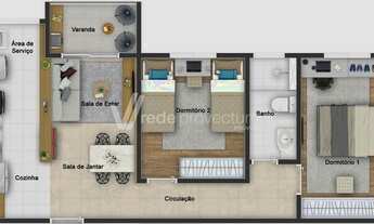Imagem 4: Apartamento - Jardim das Colinas - Hortolândia