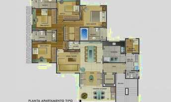 Imagem 2: Sensacional Apartamento 4 Quartos 2 Suítes 4 Vagas - Bairro Castelo