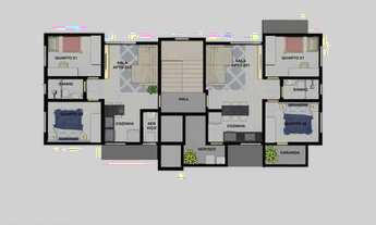 Imagem 3: ?REA PRIVATIVA DE 2 QUARTOS NO BAIRRO PLANALTO