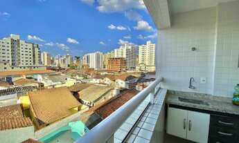 Imagem 2: Apartamento com 2 dormitórios à venda, 73 m² por R$ 369.990 - Aviação - Praia Grande/SP