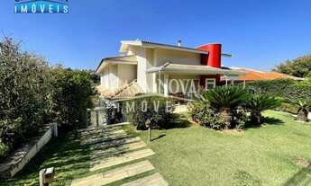 Imagem 3: Casa com 4 dormitórios para alugar, 620 m² por R$ 16.000,00/mês - Condomínio Estância Mara