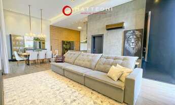 Imagem 3: Casa térrea de alto padrão recém construída no condomínio fechado Quinta do Lago