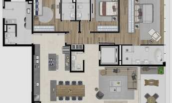 Imagem 4: COBERTURA com 3 dormitórios à venda por R$ 4.824.612,58 no bairro Cabral - CURITIBA / PR