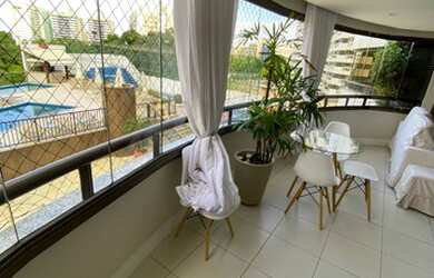 Imagem 3: Alphaville Salvador - 3 Suítes - 135 m² - Home Office - Nascente - Varanda - 2 Vagas