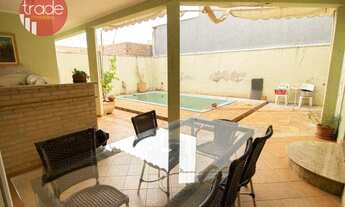 Imagem 2: Casa com 4 dormitórios para alugar, 272 m² por R$ 3.700,00/mês - Residencial Flórida - Rib