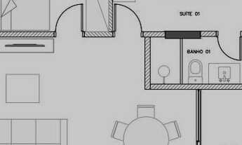 Imagem 5: Novo - Local Nobre - Projeto Diferenciado - Studio de 65m² Útil