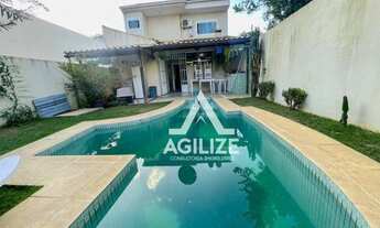 Imagem 6: Agilize Consultoria Imobiliária tem Excelente casa com 3 suítes e piscina no Jardim Guanab